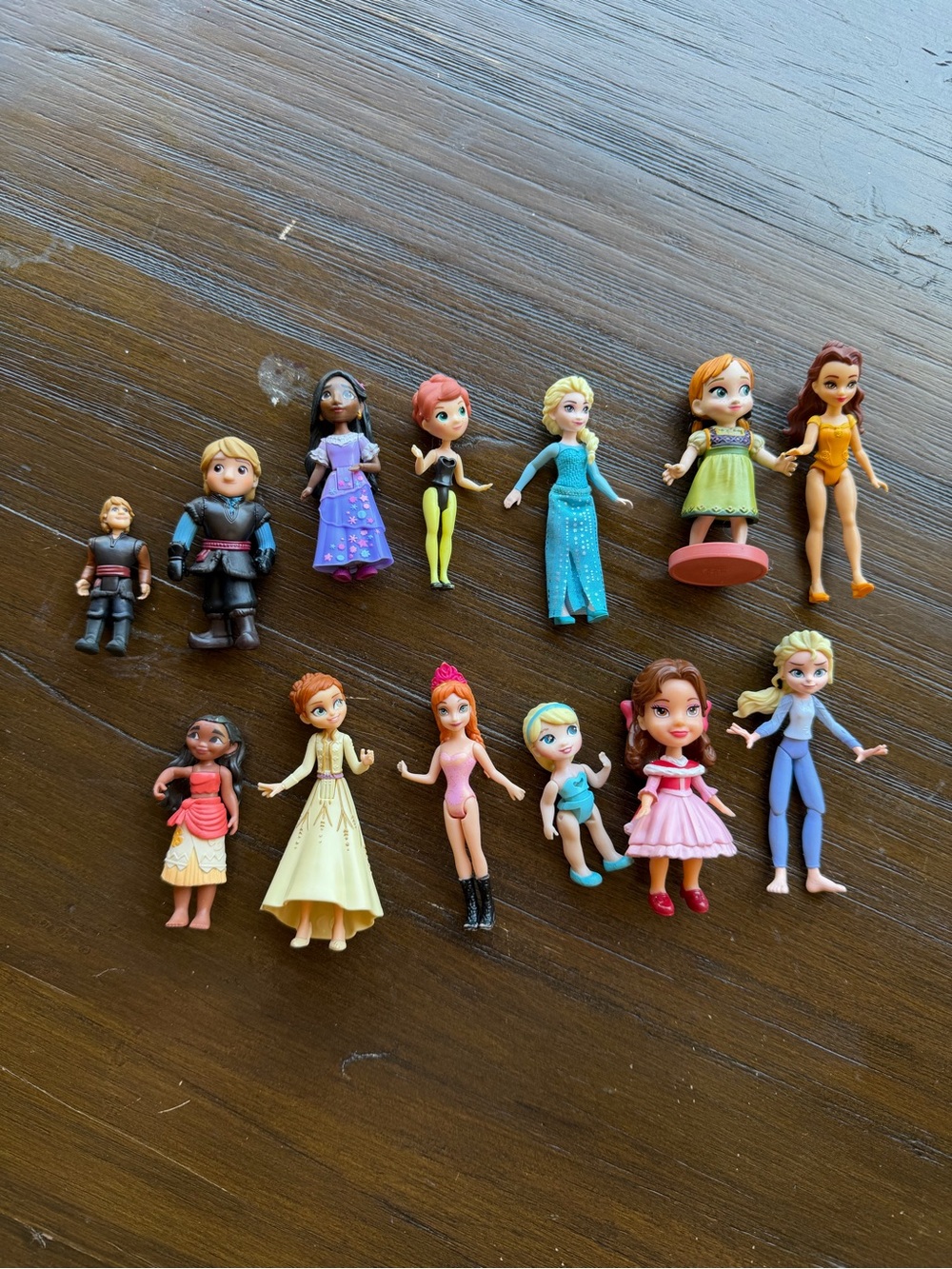 Disney Mini Princess & Character Figurine Set - Multicolor